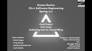 CS410 - Fritz Project - Presentation