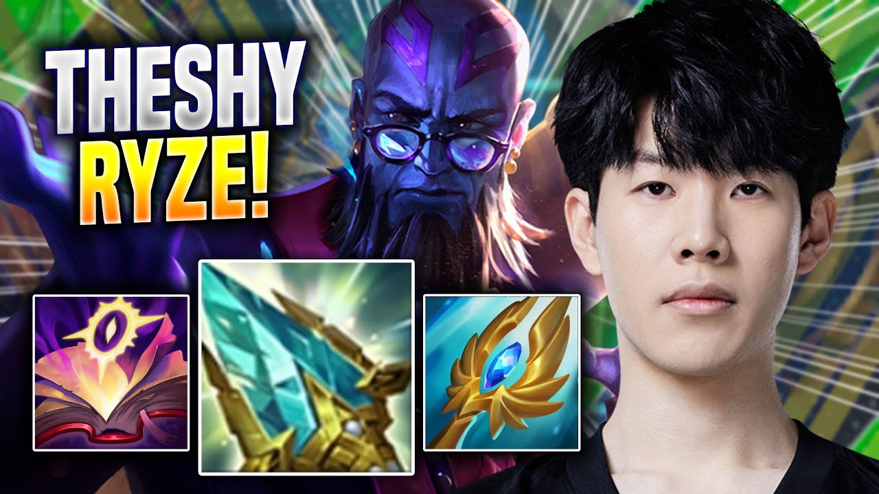 THESHY DESTROYING WITH RYZE! WBG TheShy Plays Ryze TOP vs Gangplank