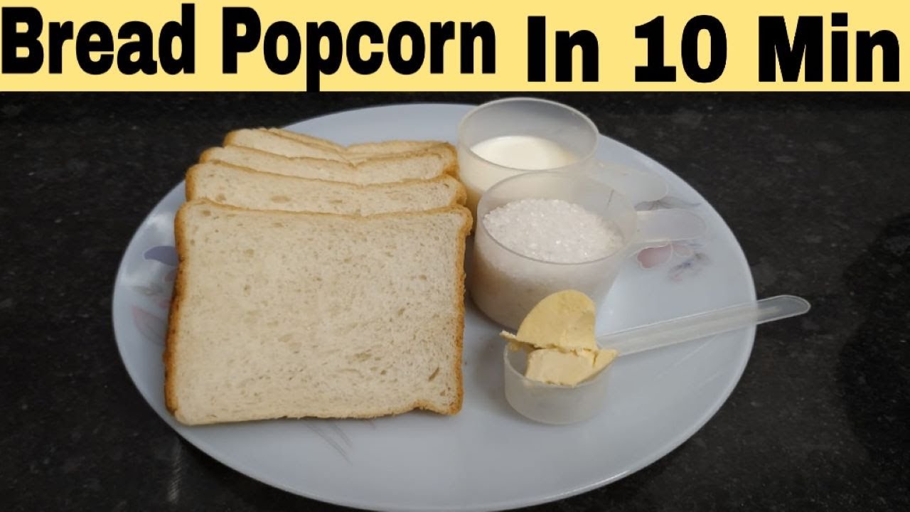 Bread Popcorn Recipe | New Sweet Recipe In 2020 |Caramel Bread Popcorn Recipe By Bhookncook In Hindi