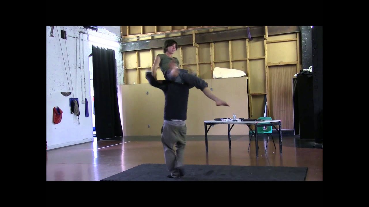 Audacity Hall's Movement and Acro-Yoga training reel