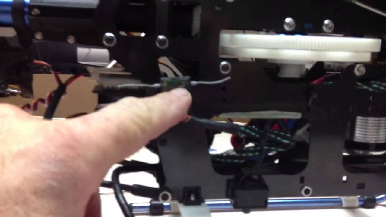 T rex 600 ESP FBL conversion 6 - YouTube