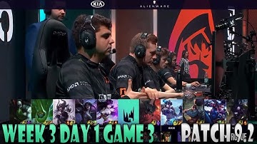 Fnatic vs Rogue | Game 3 W3D1 LES/EULCS 2019 Spring | FNC vs RGE - Patch 9.2