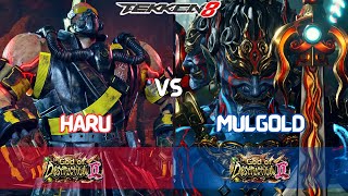 Tekken 8 | Haru (Jack 8) vs. Mulgold (Yoshimitsu) 🔥High Level Gameplay 