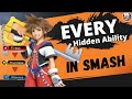 Every Character's Hidden Ability Explained in Smash Bros Ultimate