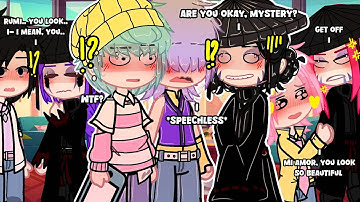 HUNTRIX and SAJA BOYS swap clothes || KPOP Demon Hunters || Ships || Part 1/2 || Gacha ||