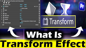 How To Use The TRANSFORM Effect in Adobe Premium Pro