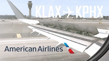 [P3D] AAL545 LA to Phoenix | Aerosoft Airbus