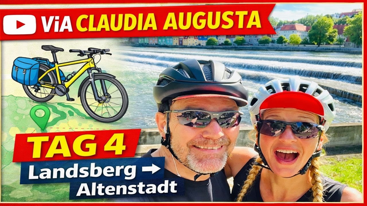 VIA CLAUDIA AUGUSTA 2022 | Tag 4 | Landsberg - Altenstadt
