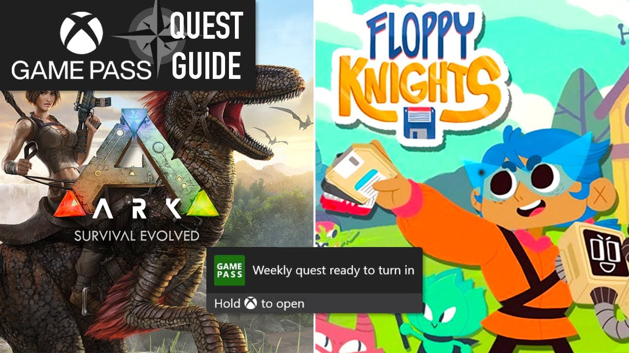 ARK Survival Evolved + Floppy Knights Weekly Xbox Game Pass Quest