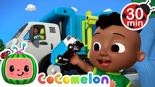 Wheels on the Recycling Truck | Cocomelon - Cody Time | Kids Cartoons & Nursery Rhyme | Moonbug Kids by Moonbug Kids - Cartoons and Kids Songs 89,525 views 2 weeks ago 30 minutes