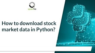 How to download stock market data in Python?