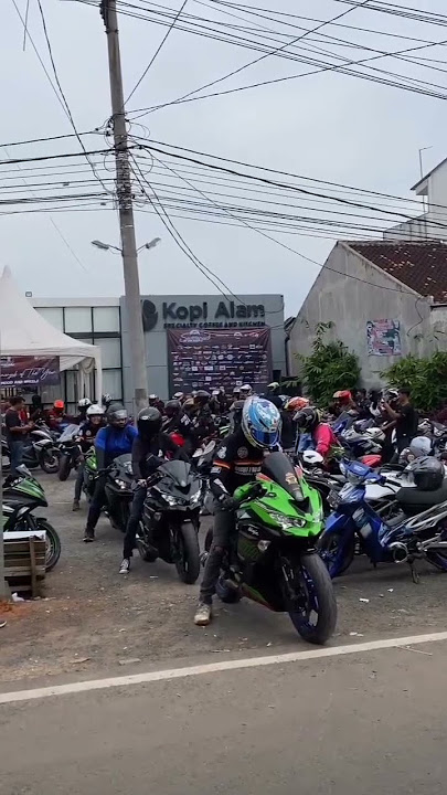 KETIKA H2 GEBER ZX25R SAMPE LIMIT!! AUTO JADI PUSAT PERHATIAN 🔥