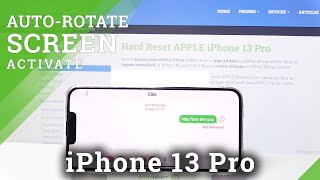 How to Enable Auto Rotation on iPhone 13 Pro – Rotate Screen Automatically
