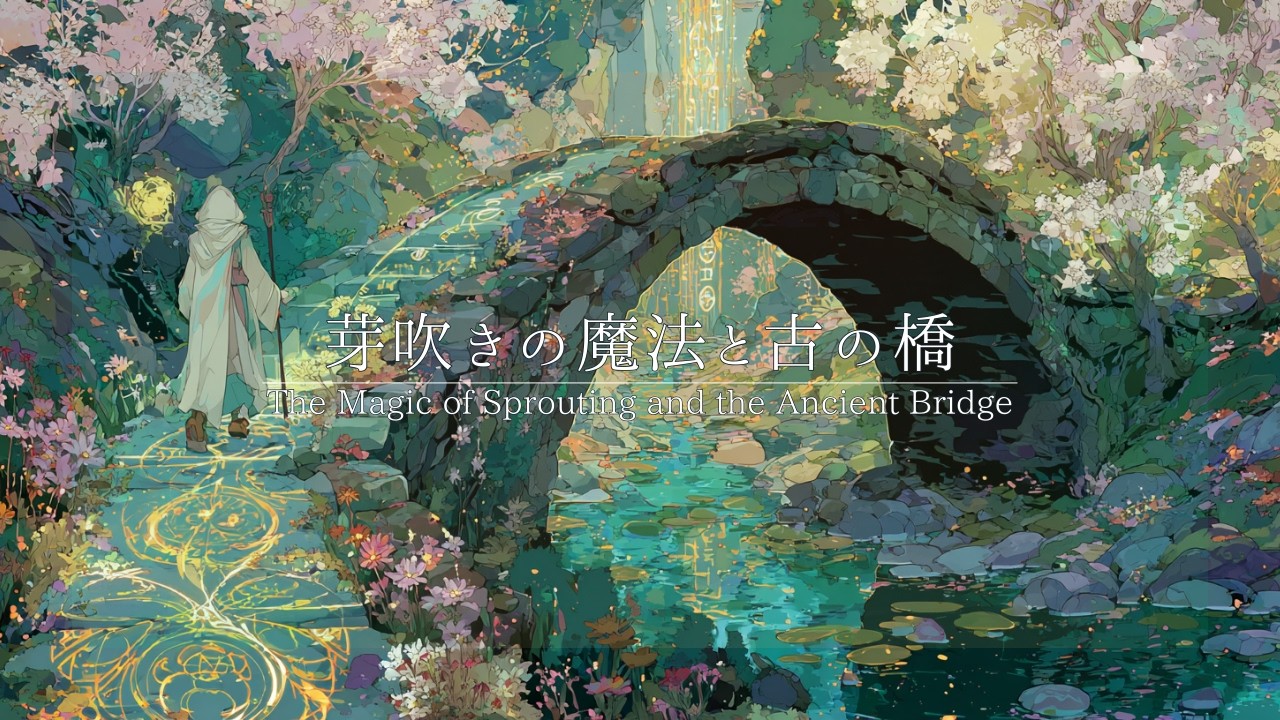 【作業用BGM】芽吹きの魔法と古の橋 | 春を感じるケルト風バイオリン🎻