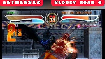 AETHERSX2 BLOODY ROAR 4 60 FPS GAMEPLAY #aethersx2 #ps2emulator #ps2