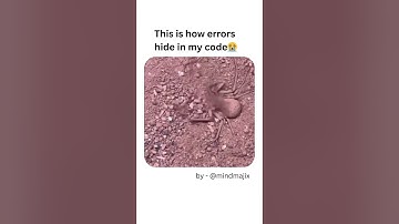 How errors hide in my Code 😭 #developermemes #codingmemes #funny #comedy #Programmingmemes