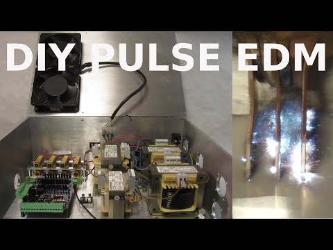 Building a PULSE EDM with the DIY book of Ben Fleming  Part 1