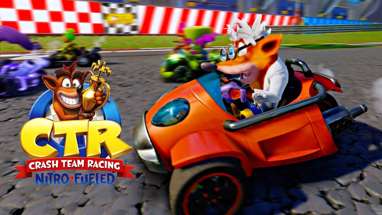 CTR: Nitro-Fueled - 9 race special with Mad Scientist Crash | Very lucky races #62