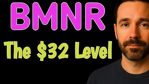 BMNR: The $32 Level Changes EVERYTHING Critical Update - BITMINE- BMNR STOCK ANALYSIS TODAY PRICE 
