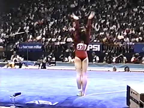 AA 1990 Goodwill Games Alicia Fernandez ESP FX 