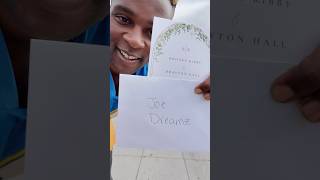 Rapper Gets Invited To Wedding