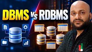 Difference b/w DBMS vs RDBMS || Lec-5 (HINDI) #ervishalpandeyofficial