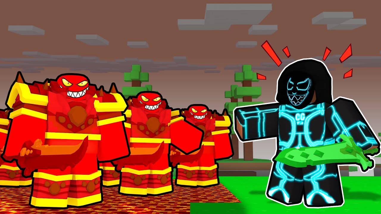 MAGMA WARRIORS Robbed My EMERALDS, Part 1.. (Roblox Bedwars)