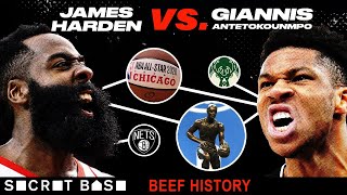 James Harden and Giannis Antetokounmpo's battle for MVP turned into a beefy war of words