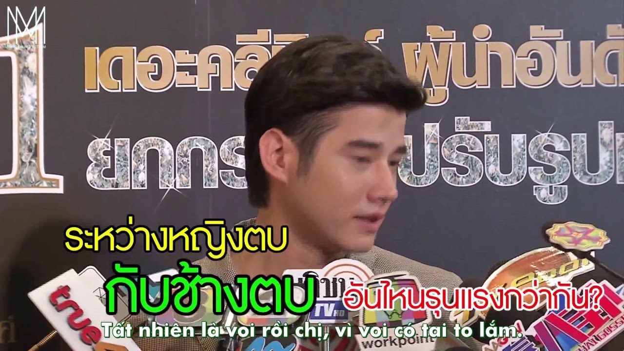 [Vietsub] Interview - Mario bị voi tát :)) - The Klinique 22.03.2016