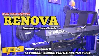RENOVA ||| Style Remix Batak versi keyboard Yamaha PSR SX900 & PSR E463 ( F= Do )