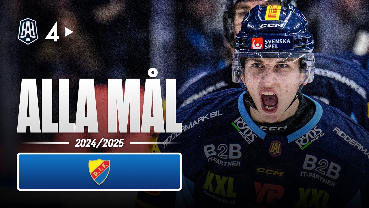 ALLA mål från Djurgården | HockeyAllsvenskan 2024/25