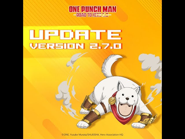 Great news with - One-Punch Man: Road to Hero 2.0