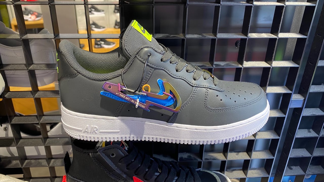 Nike Air Force 1 Low “Carabiner” (Dark Smoke Grey/Photo Blue  display picture 2