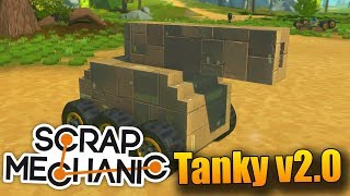 KONEČNĚ MÁME TANKY CO UMÍ STŘÍLET!😱😂 Scrap Mechanic w/Porty #16