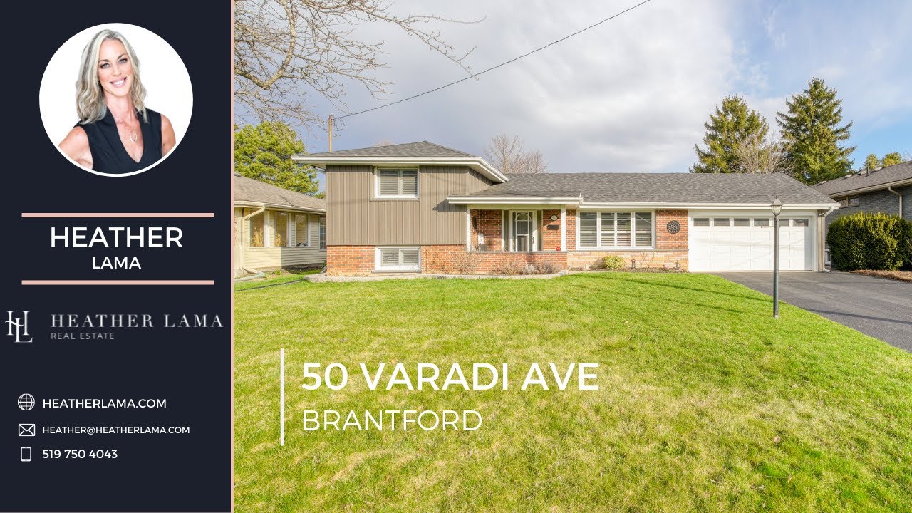 Brantford Real Estate 50 Varadi Ave Heather Lama YouTube