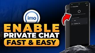 How To Enable Private Chat in Imo (𝟮𝟬𝟮𝟲) | 100% WORKS | NO Yapping, To The Point! | FAST & EASY screenshot 2