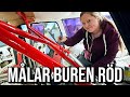 Vinterbil EP5: MIN TJEJ MÅLAR BUREN I VOLVON - [VLOGG #444]