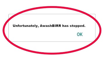 ✅Fix AwashBIRR App Unfortunately has Stopped Error Problem on Android✅