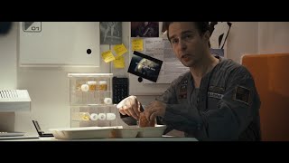 Moon (2009) - Breakfast & Coffee Space Food scene