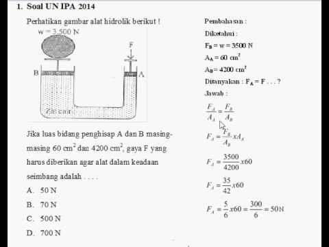 Soal Un Ipa Smp Materi Hukum Archimedes