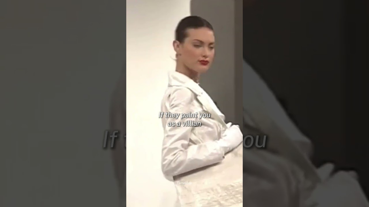 Painted as a villain. Framed as art. 