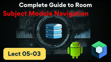 05-03-Optional Subjects Module Navigation | Complete Guide to Room | Jetpack Compose |Android Rashid