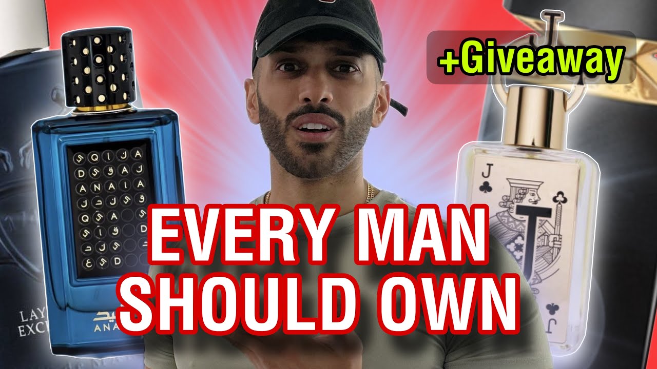 10 Fragrance World EVERY Man Should Own!! + Giveaway