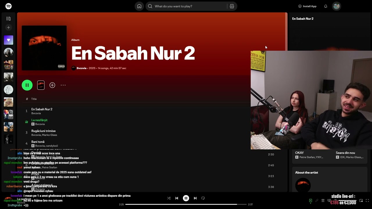 MULT MAI BUN. Bvcovia - En Sabah Nur 2/ Pufulete reacționează