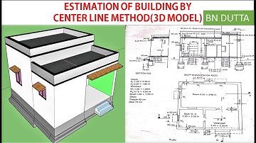 ESTIMATION OF BUILDING BY CENTER LINE METHOD