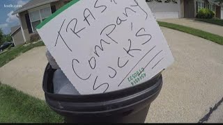 St. Charles Co. neighbors upset after Meridian Waste missed scheduled pick-ups