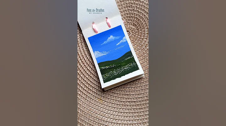 Easy painting ideas | gouache painting #shorts #art #painting #drawing