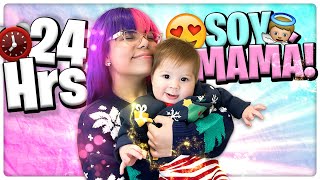 24 HORAS SIENDO MAMÁ DE UN BEBE😱 | Susy Mouriz