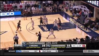 Tony Bennett (Virginia) - Triangle Motion Offense vs. GW