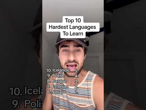 Top 10 Hardest Languages To Learn